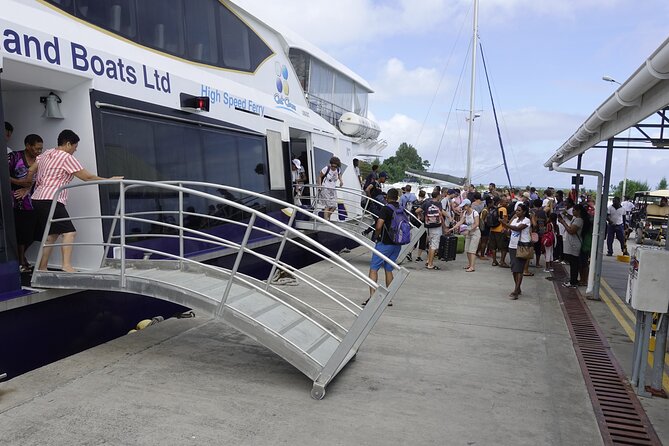 Cat Cocos: Praslin Island to Mahe Island Fast Ferry - Staff, Check-In, and the Human Part of Ferry Travel