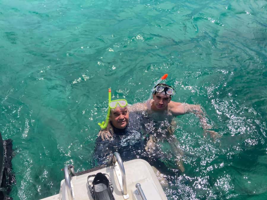 Mahe: Private half-day boat trip at the St.Anne Marine Park - Long Island: white sand, shallow water, and the sandbank walk