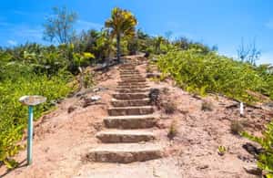 Praslin : Private tour - Mt Plaisir to Anse Lazio, a 10 minute walk that sets the tone